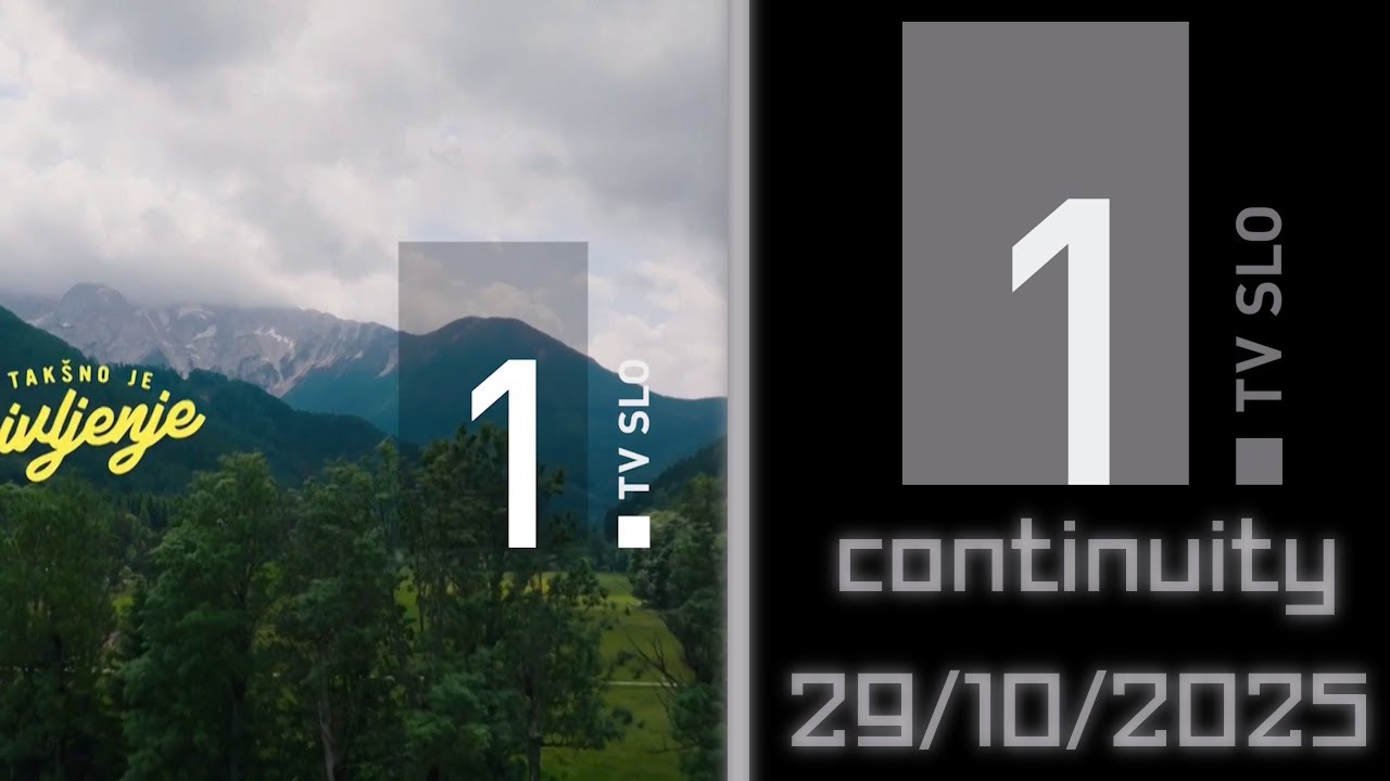 TV SLO 1 (Slovenia) continuity (29/10/2025)