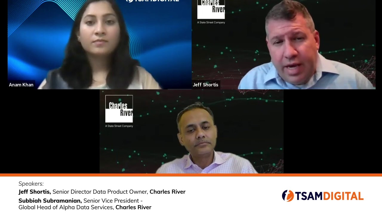 TSAM chat with Charles River about data management challenges facing asset managers