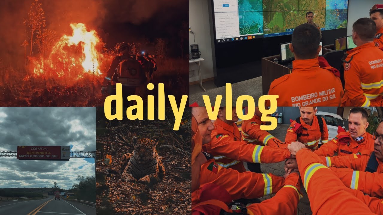 Vlog - Combatendo incêndios florestais no Pantanal-MS