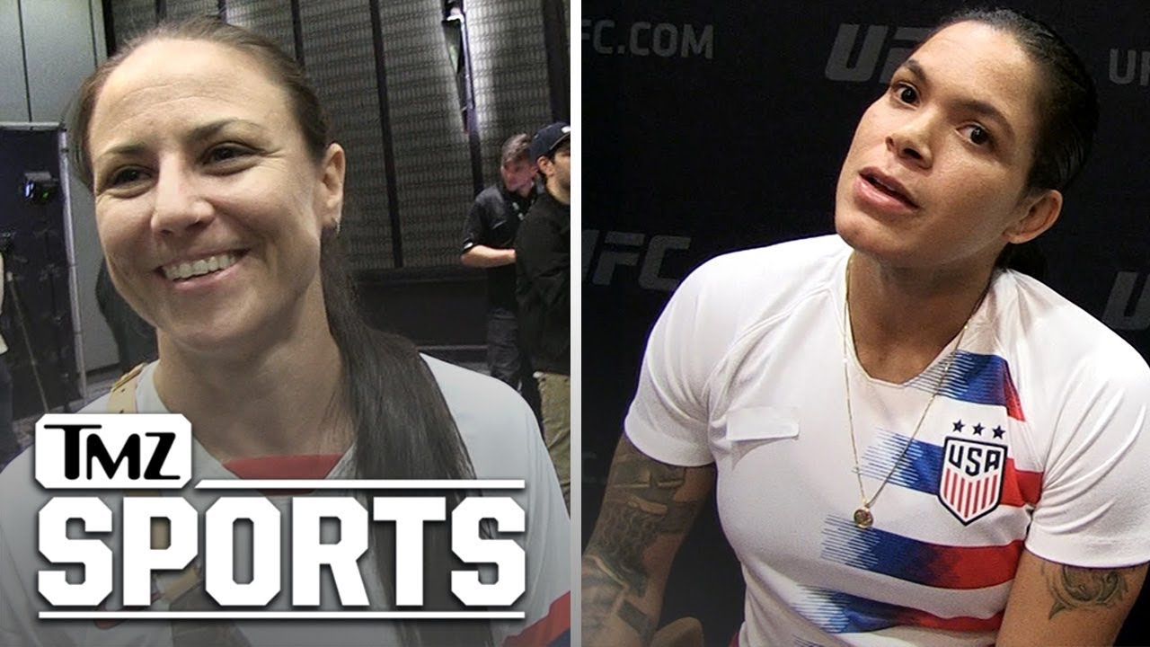 UFC Couple Amanda Nunes and Nina Ansaroff Want to Fight Each Other | TMZ Sports