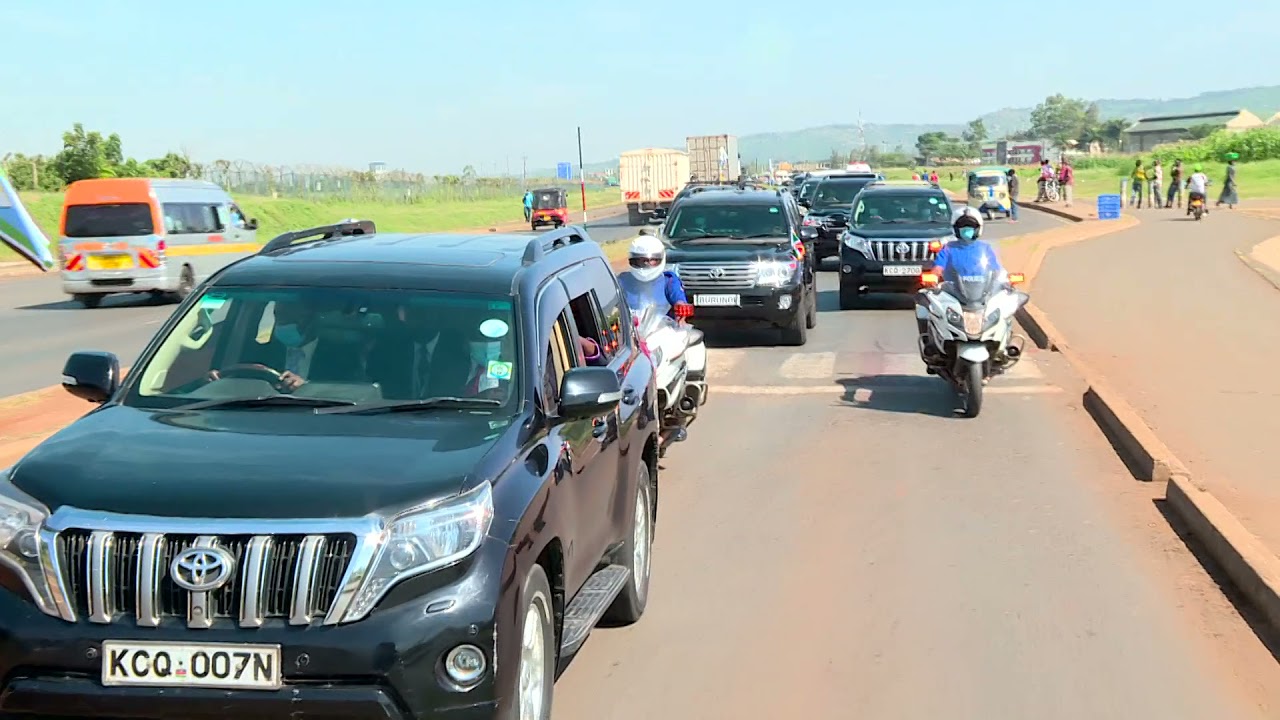 Burundi's President Évariste Ndayishimiye from Kisumu International Airport to Acacia Hotel Kisumu