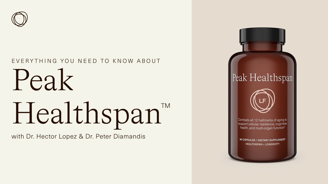 Lifeforce Nutraceuticals Explained: Peak Healthspan™️ | Ft. Dr. Peter Diamandis and Dr. Hector Lopez