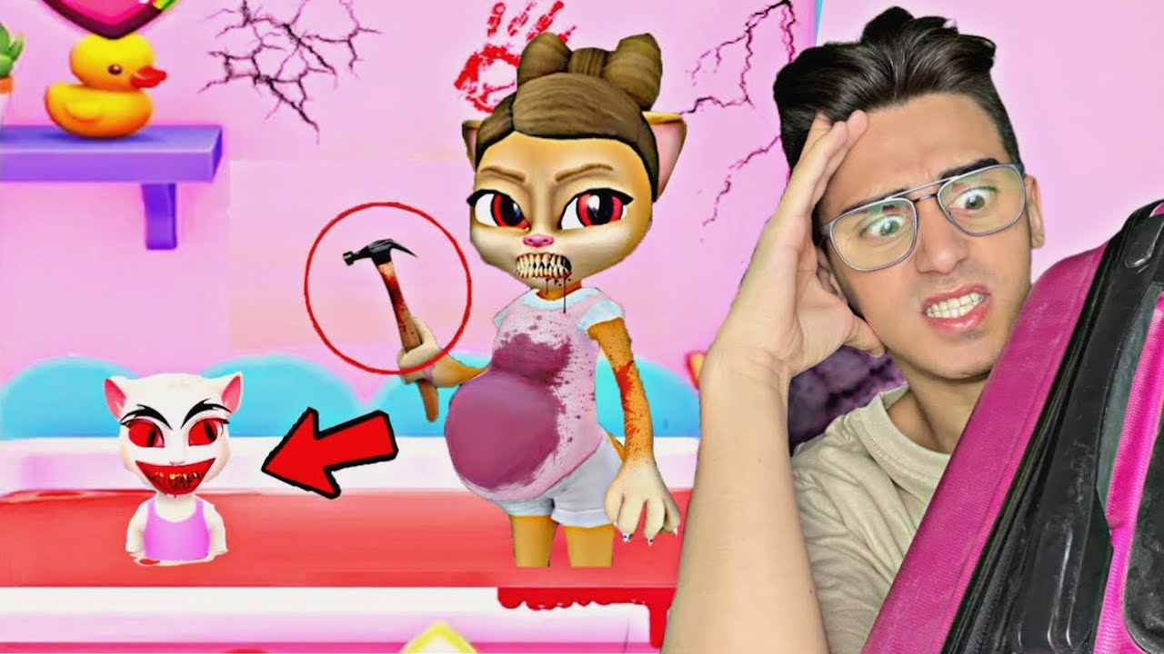 CREEPY KOTKA EMMA URODZIŁA POTWORA?! ONA ZADZWONIŁA DO MNIE w NOCY! Nigdy NIE GRAJ w PREGNANT EMMA￼