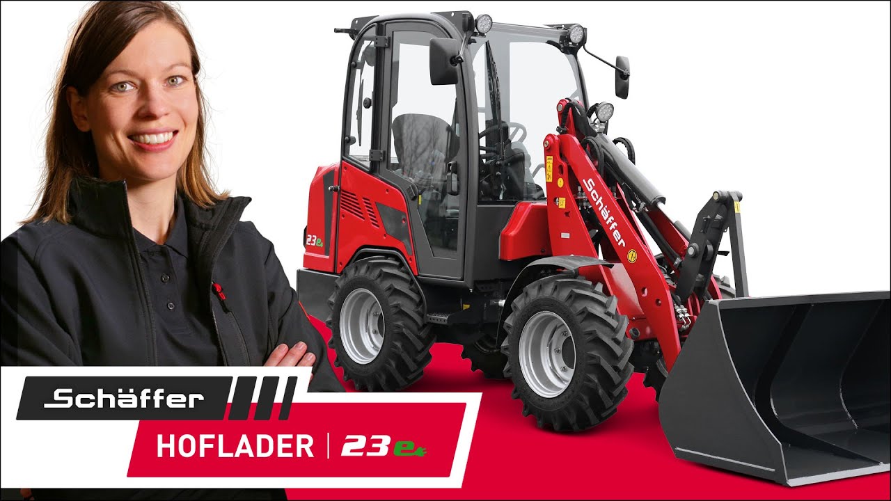 Schäffer Elektro-Hoflader 23e – Walk-around DE