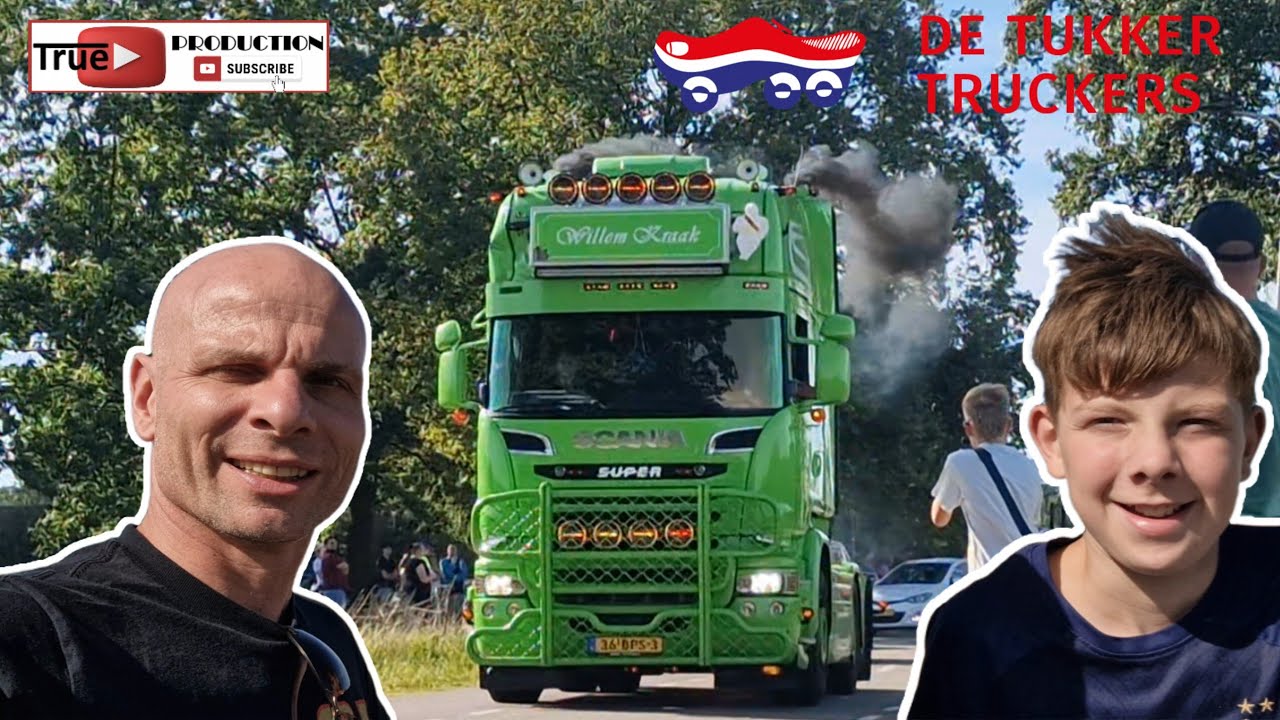 Uitrijden Truckers van Tukker Truckers 🚚 | Truckfestival Trucks@Twenthe 2025 Vliegveld Twente 🚛