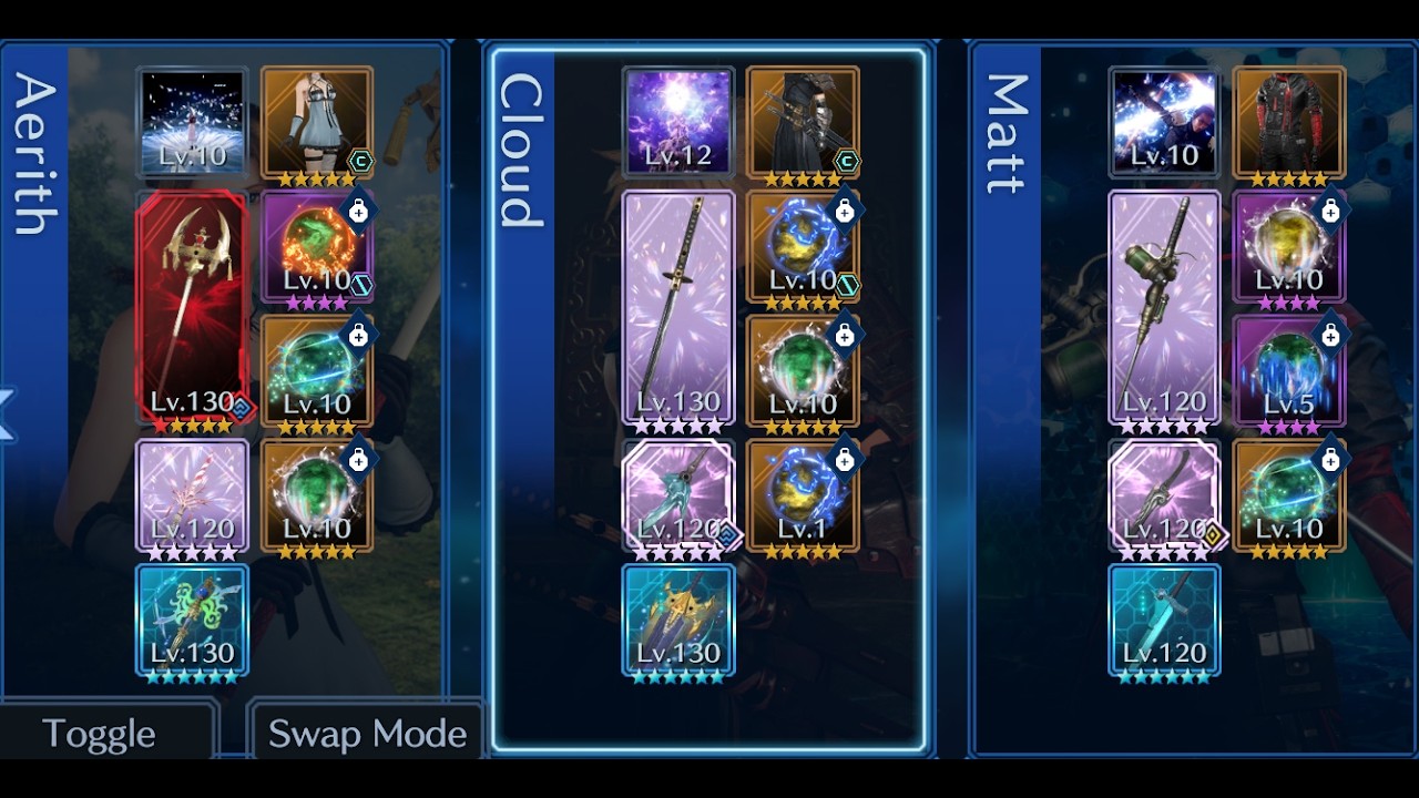 [FF7 Ever Crisis]: Escalation Challenge Extreme Behemot Lvl23 (Cloud dps)