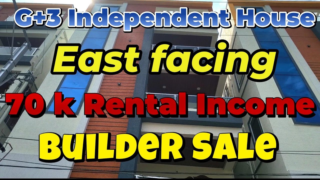 G+3 Independent House for sale In Pragatinagar | 2BHK for sale in Pragati Nagar