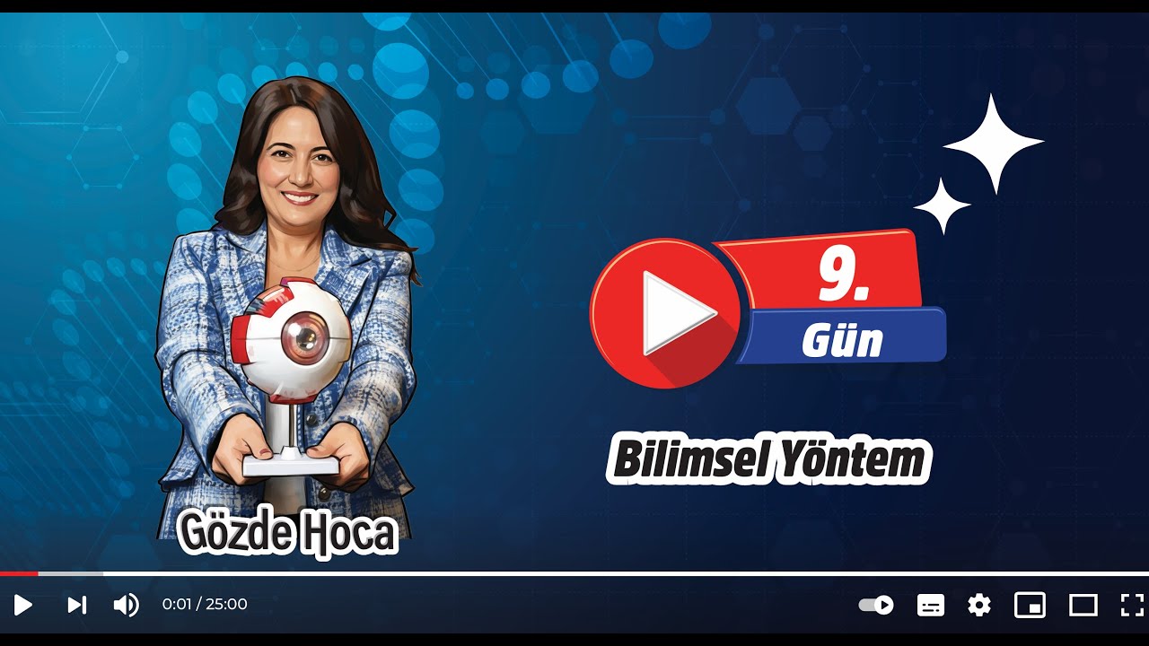 9.GÜN - BİLİMSEL YÖNTEM