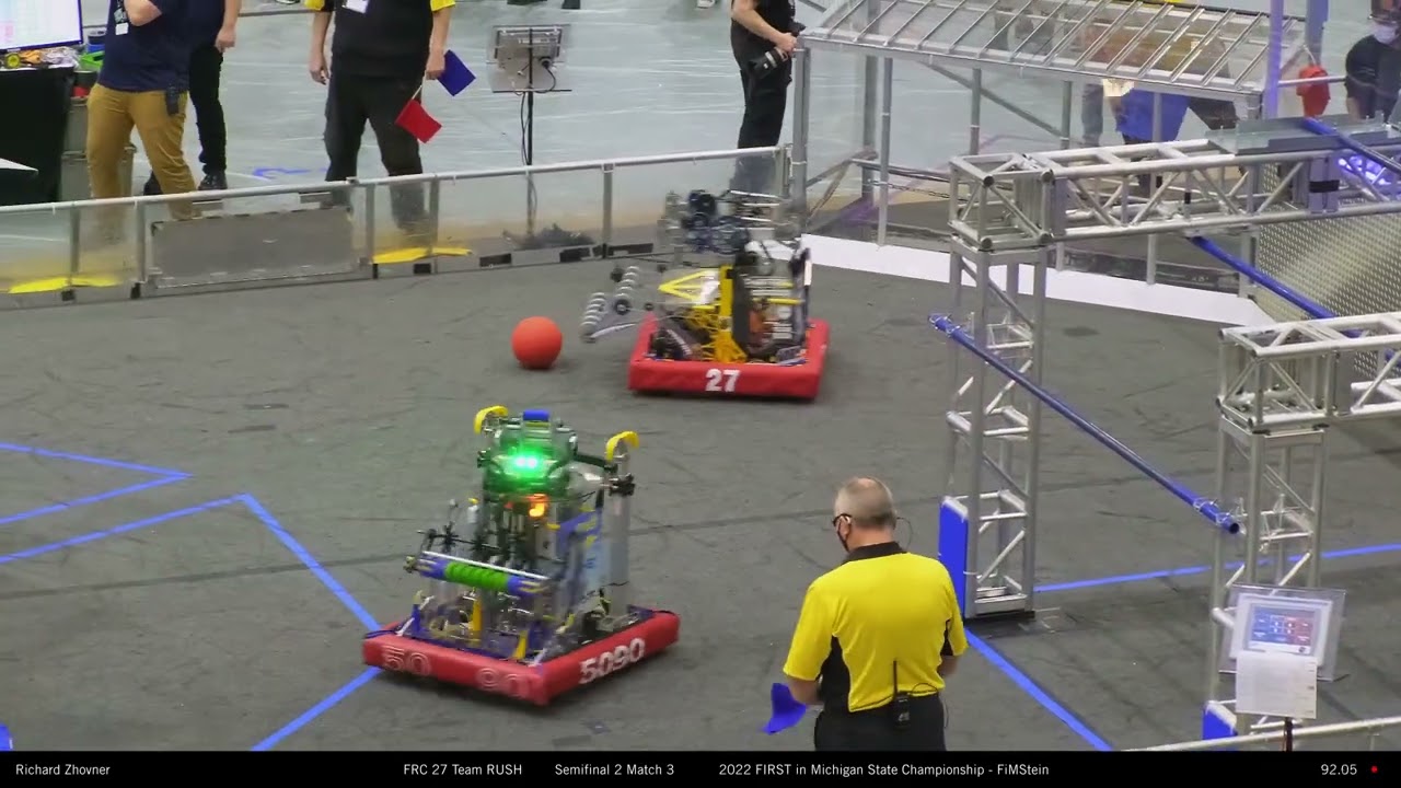 2022 FIMSTEIN S2M3 / FRC 27 / CLEAN ROBOT VIDEO