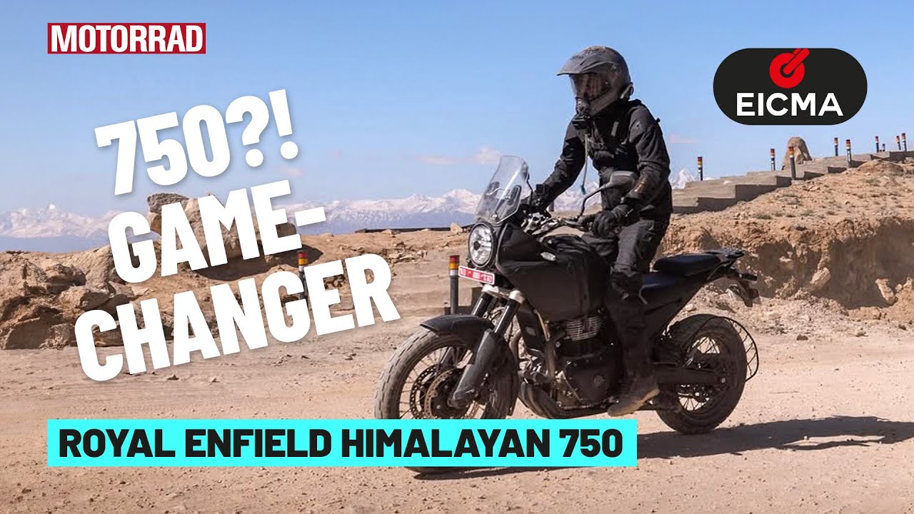 Neue Royal Enfield Himalayan 750? Eindeutige Hinweise auf größeren Twin! | Eicma 2025