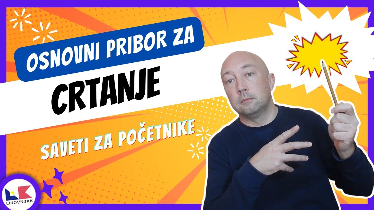 CRTANJE - Osnovni materijal + saveti za početnike