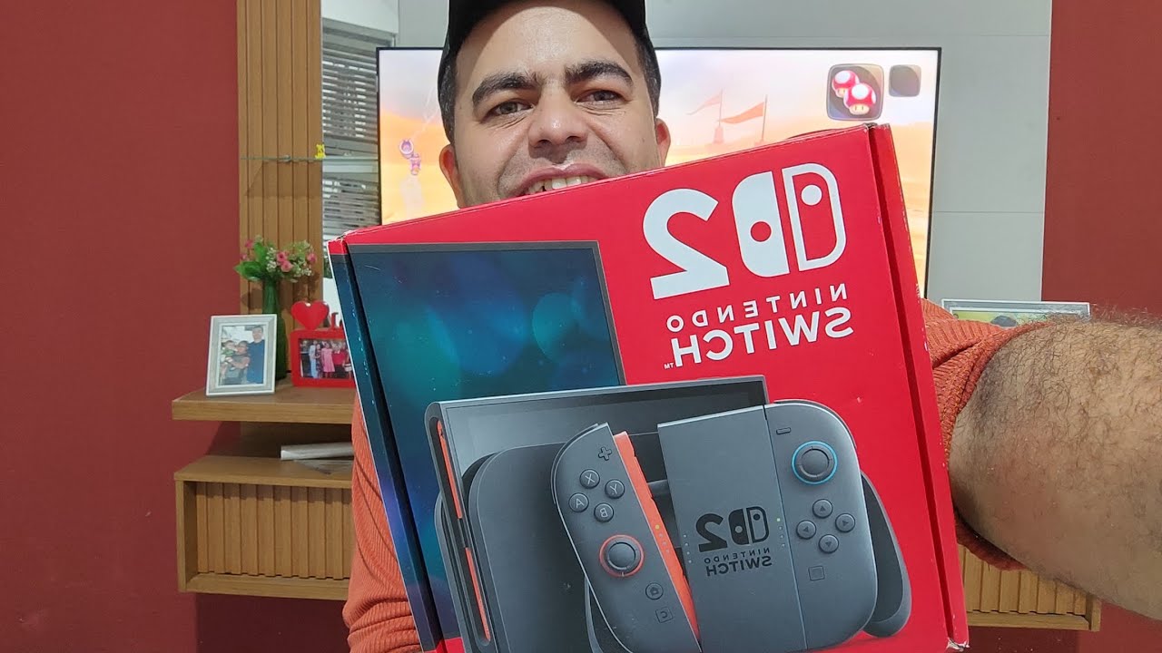 O VERDADEIRO CONSOLE DOS JOGOS EXCLUSIVOS - NINTENDO SW 2 UNBOXING 