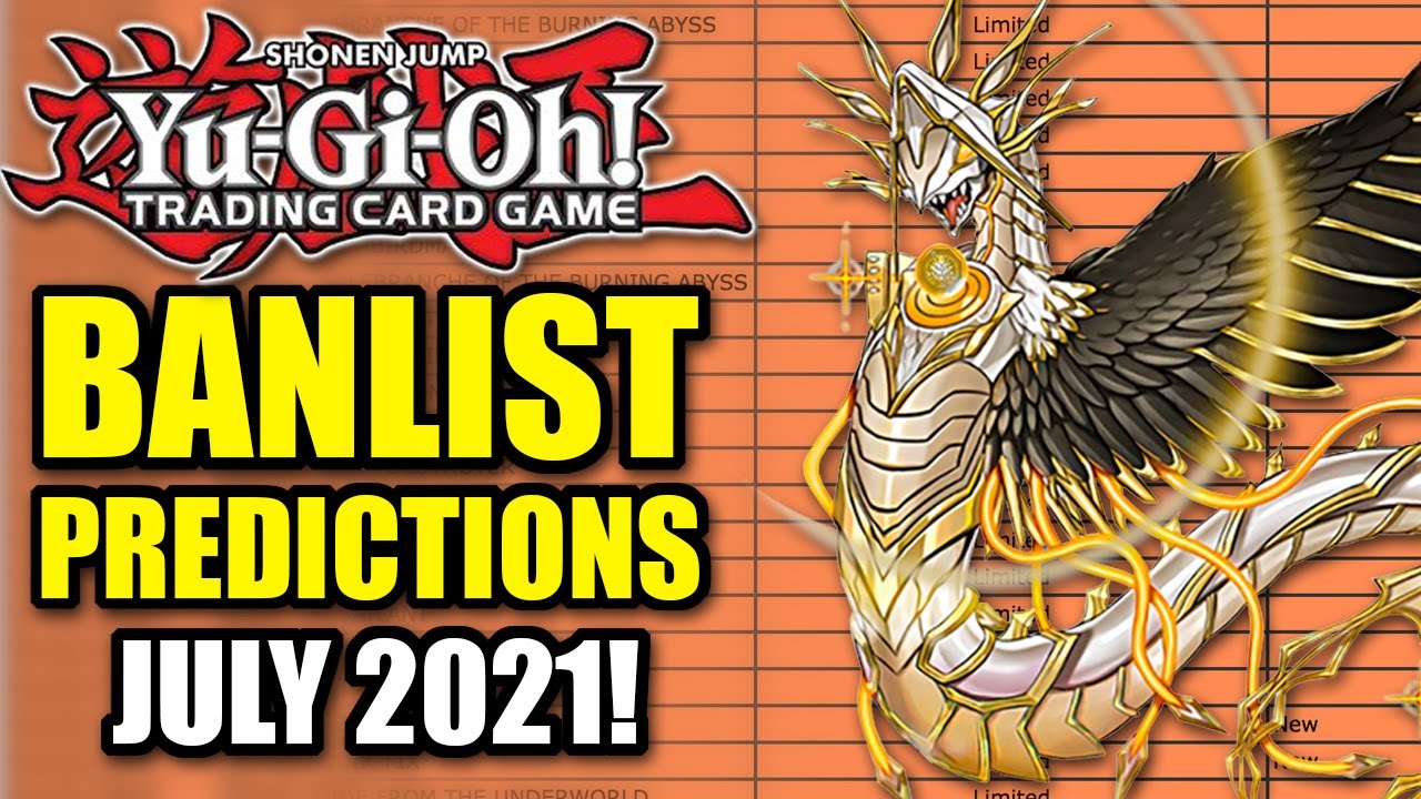 Yu-Gi-Oh! Banlist Predictions! July 2021!