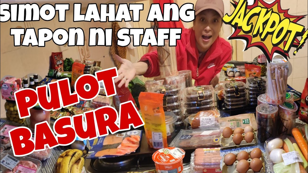 DUMPSTER DIVING | MAY BAGONG TAPON SI STAFF GRABE JACKPOT ANG MAG ASAWANG NAMUMULOT NG BASURA