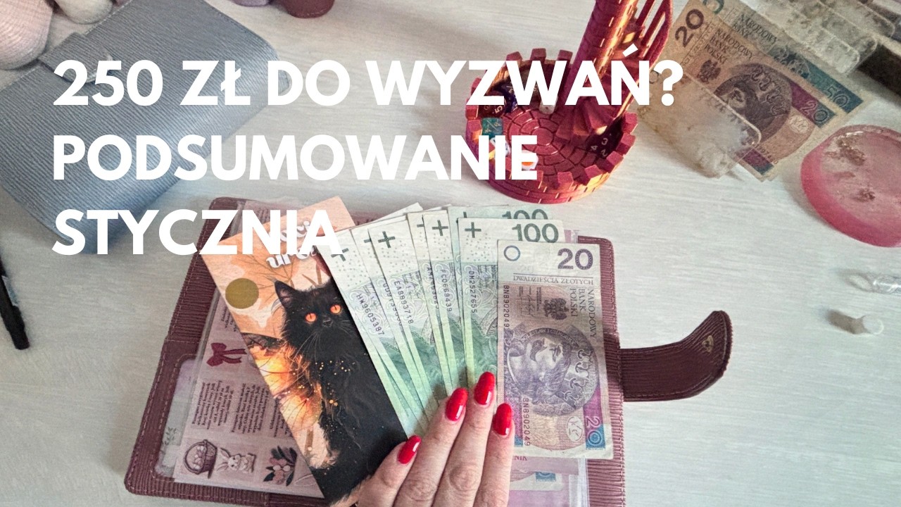 Ile pieniędzy odłożyliśmy w styczniu? | Metoda kopertowa + oszczędzanie pieniędzy do nowych wyzwań