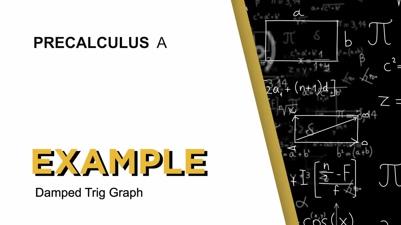 Damped Trig Graph
