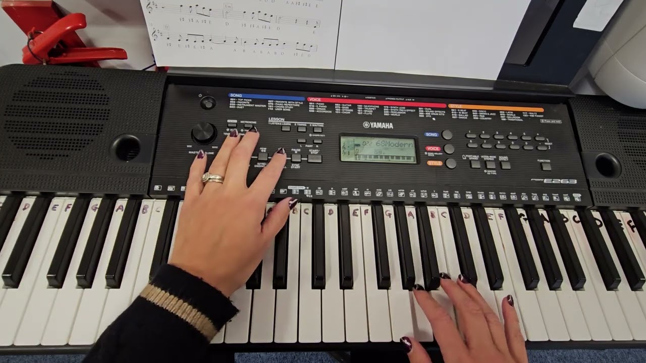 Ordinary - Alex Warren - Higher Keyboard (sheet music in description)