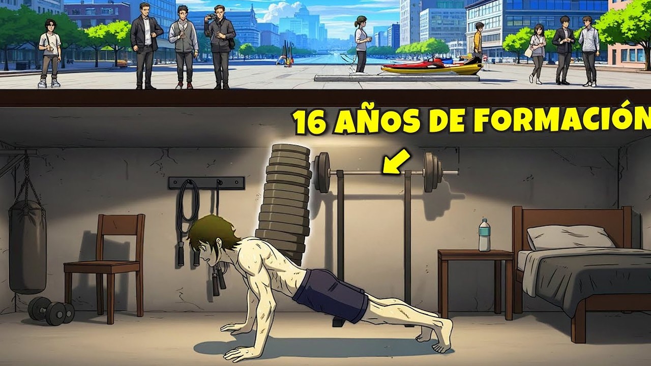 Se Preparó Toda Su Vida en un Refugio Subterráneo para el Apocalipsis | Resumen Manhwa