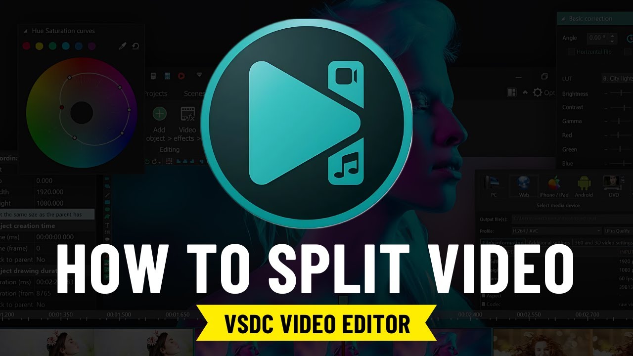 How to Split Video in VSDC Video Editor || How to Cut Video in VSDC Free Video Editor