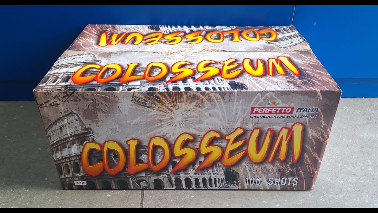 COLOSSEUM 100 colpi ∅ 25 mm - Pirotecnica PIROLANDIA