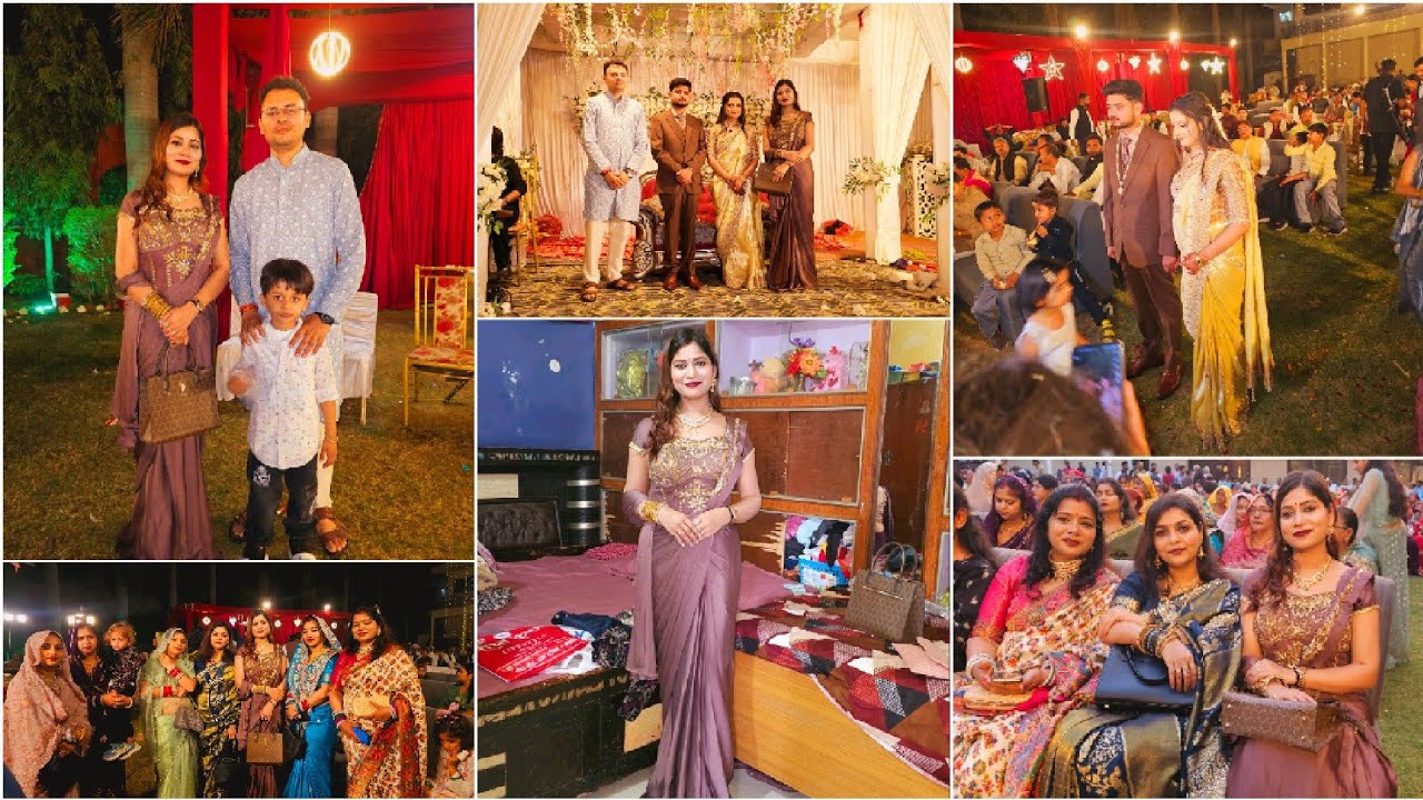 भाई की grand engagement ceremony 💍👩‍❤️‍👨आज तो हम सब ने बहुत धमाल मचाया💃🫢