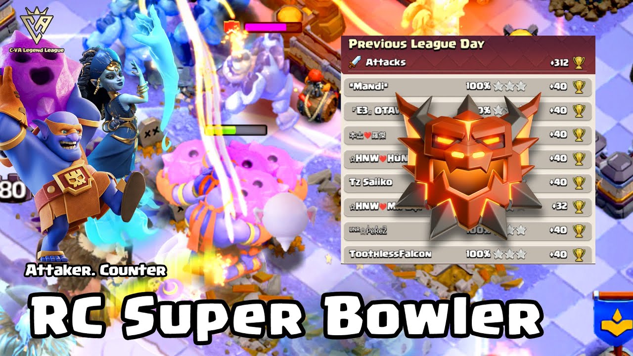 [CLASH OF CLANS] Day 1 | RC Super Bowler Attack!!