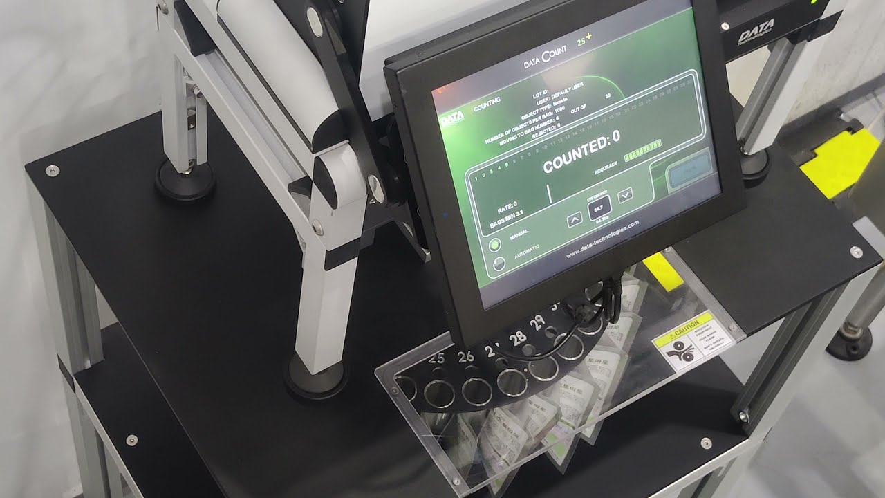 Seed Counting Machine | Count & Fill S-25 Seed counter | 0.5mm-18mm Seeds | up to 6000 seeds per min