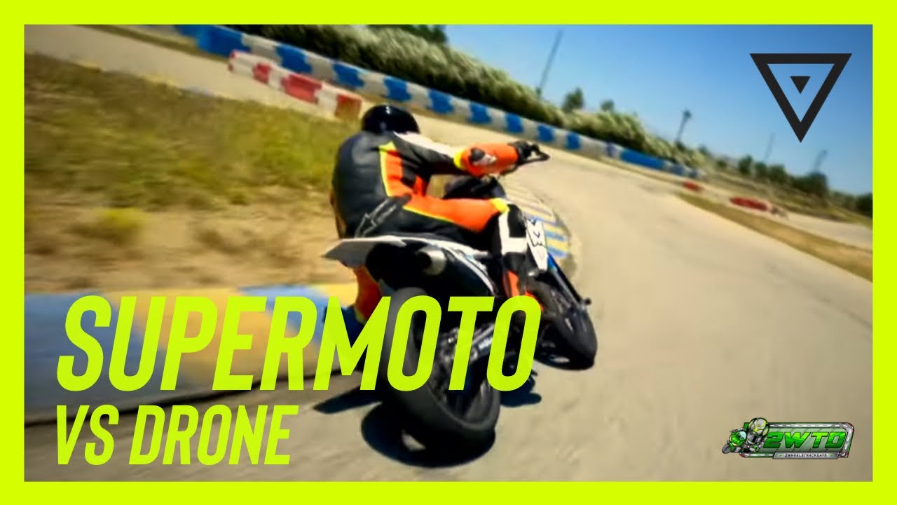 Supermoto + Drone?? = Amazing day!