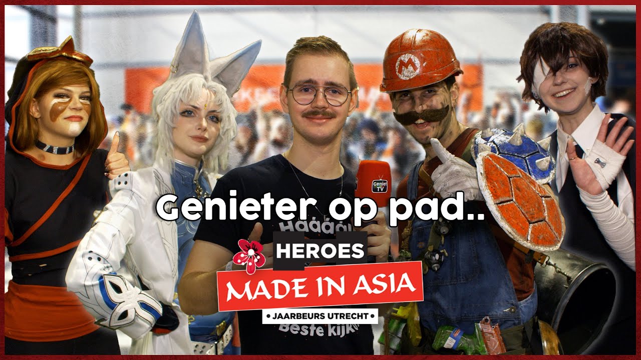 COSPLAYERS INTERVIEWEN & CHALLENGES BIJ DE ORIENTAL STAND OP MADE IN ASIA 2025 - Genieter op Pad #31