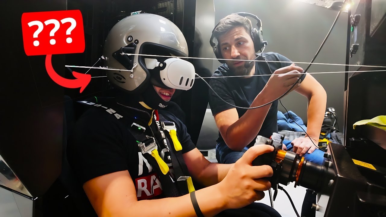 J’ai découvert des choses incroyables dans ce salon SIMRACING
