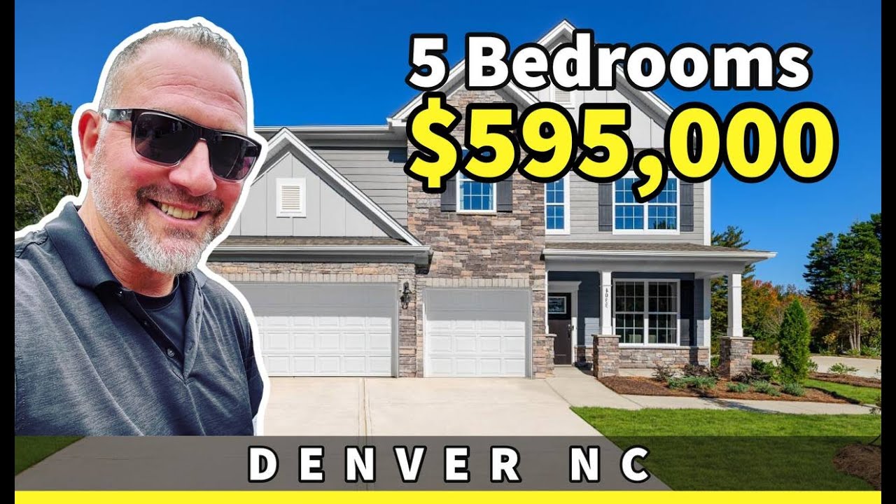 New Homes in Denver NC | $595,000  | Lake Norman | The Graymount Plan
