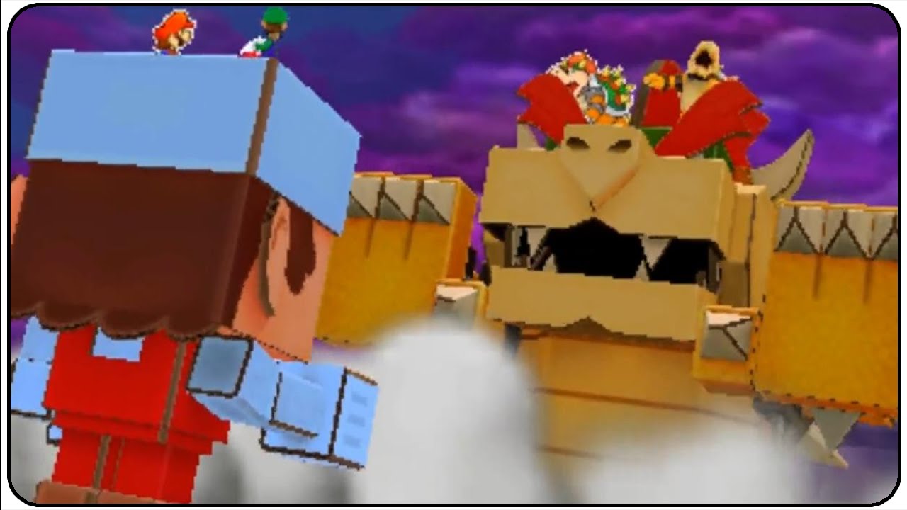 Mario & Luigi Paper Jam Papercraft Battle Ring