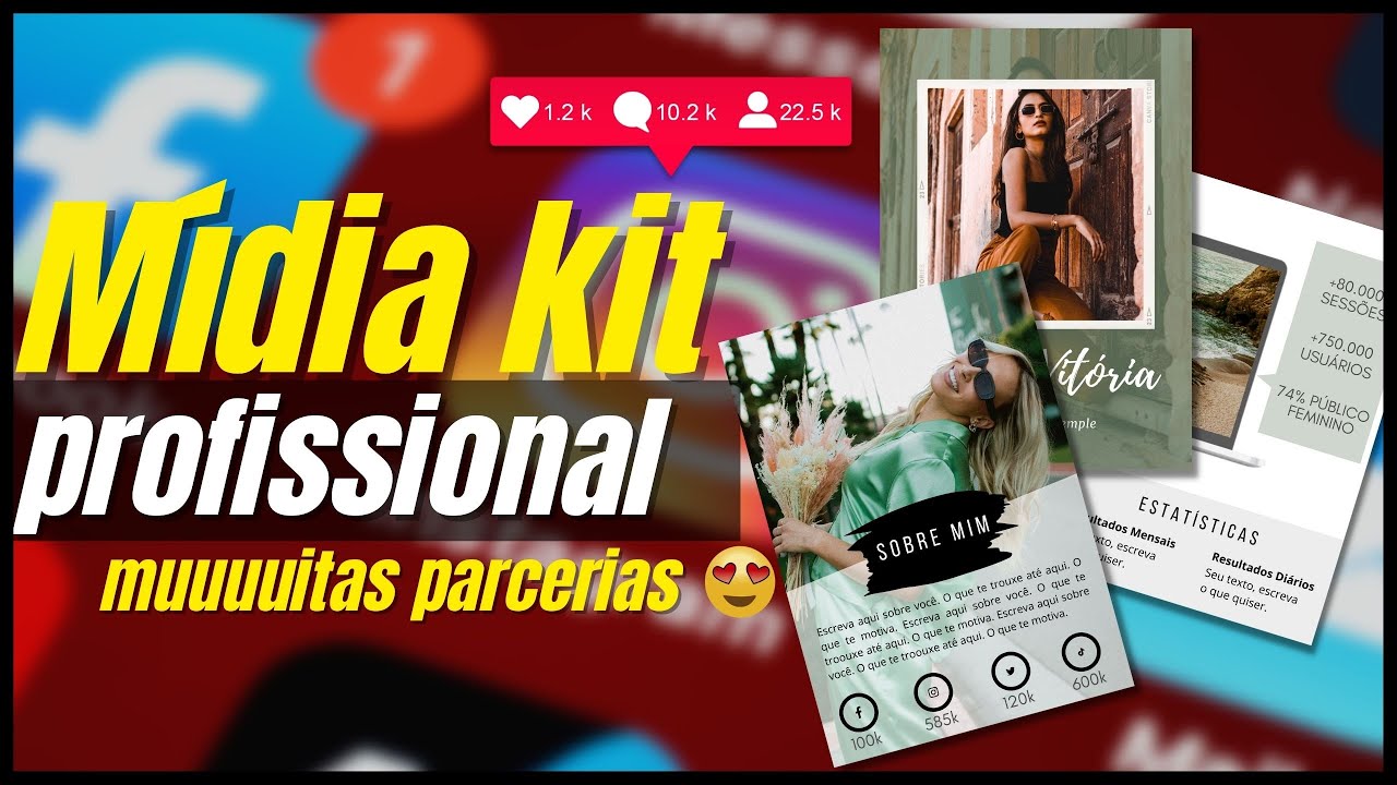 COMO FAZER MÍDIA KIT NO CANVA GRATUITO