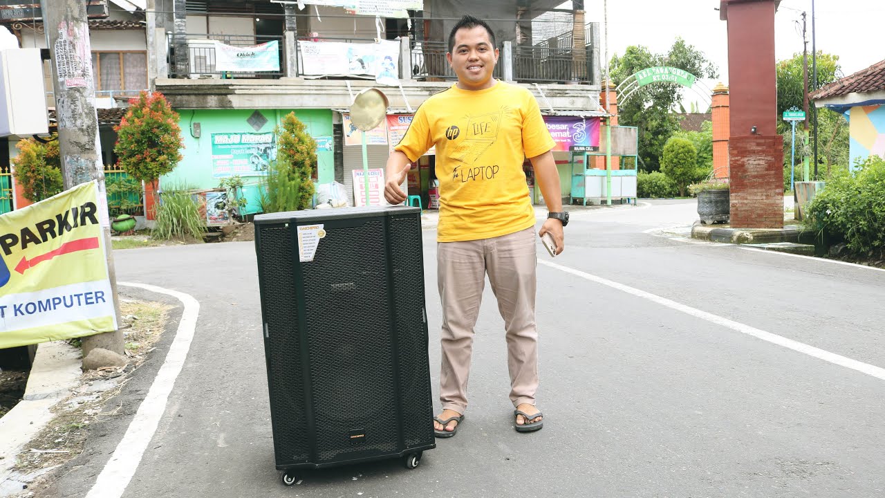 GEDE BANGET SPEAKER 18INC PORTABEL RAKSASA DAICHIPRO DCP 18P