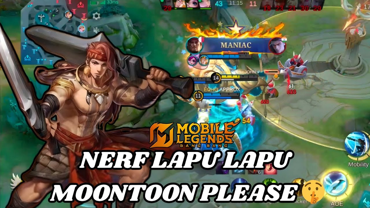 Lapu - Lapu DOMINATES The Battlefield! INSANE MANIAC Gameplay 🔥
