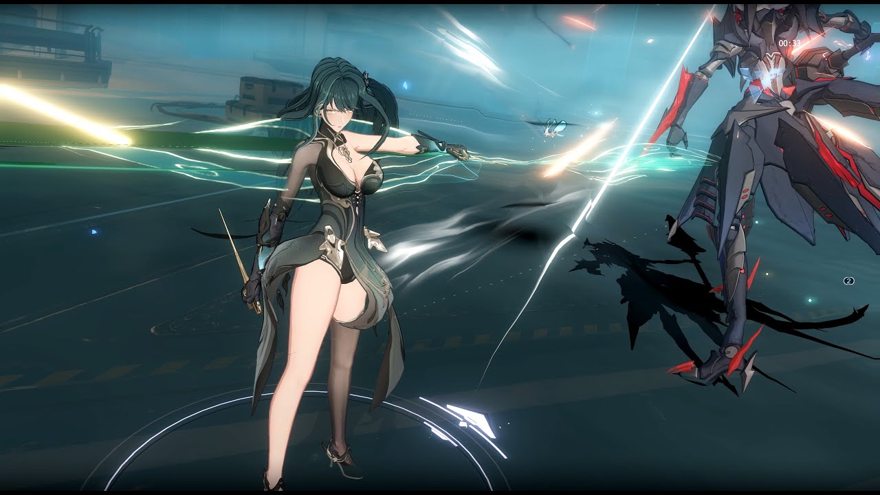 [Punishing Gray Raven] Hanying Solacetune Battle motion (JP)