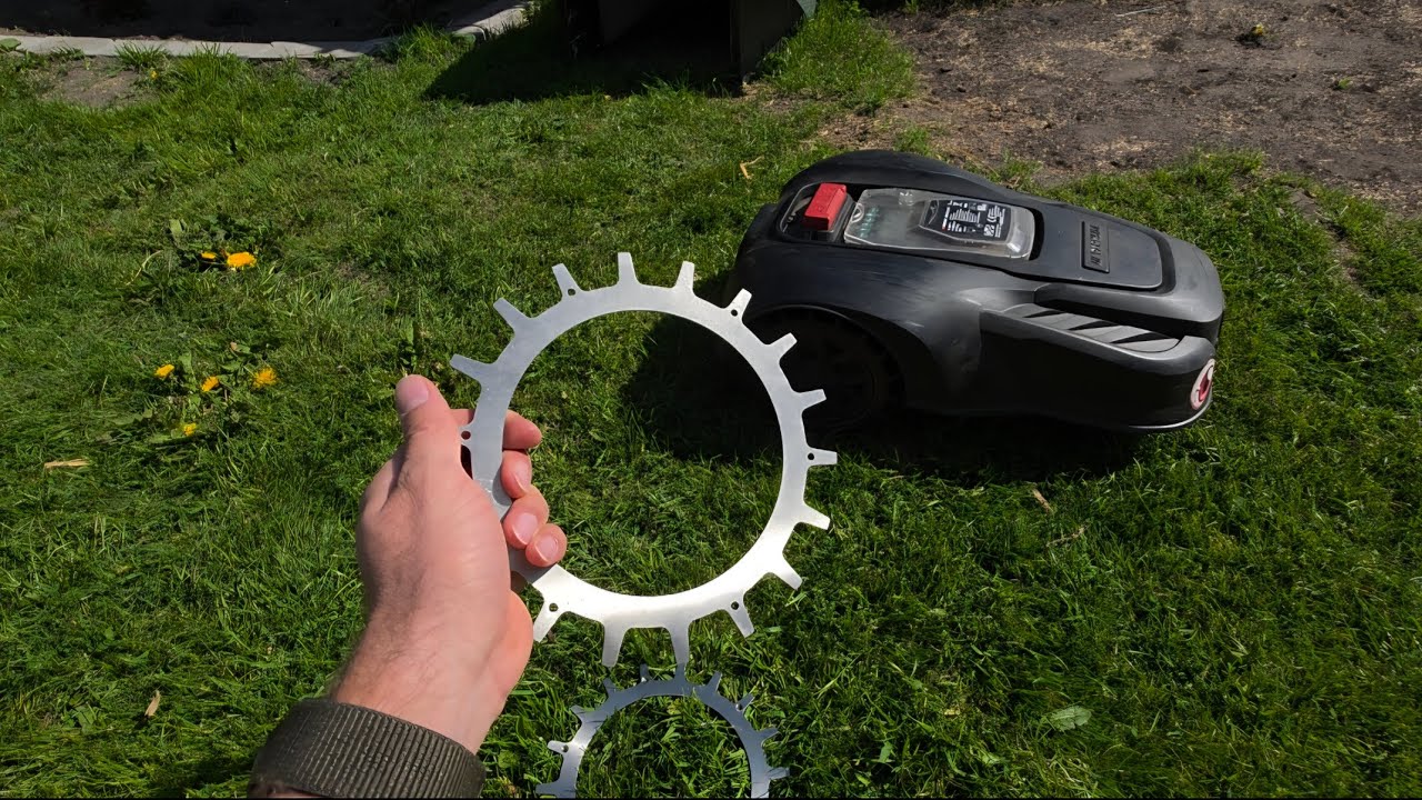 Mähroboter PMRDA 20-Li B2 von Parkside - Tuning #mähroboter #parkside #spikes #tuning