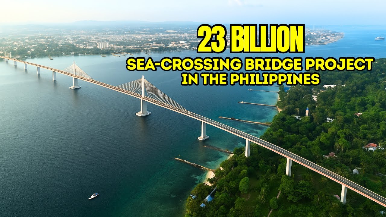23-BILLION SEA-CROSSING BRIDGE PROJECT IN THE PHILIPPINES | Samal Island Davao Connector Bridge