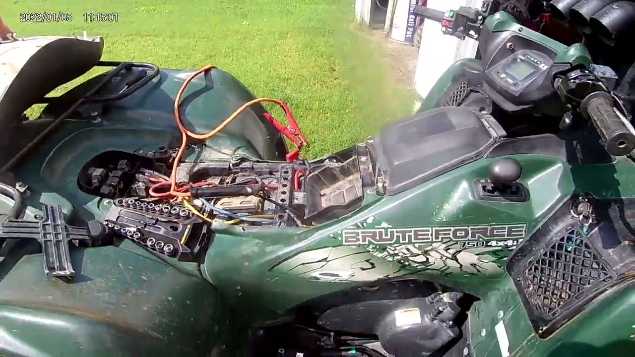 got a kawasaki  brute force 750