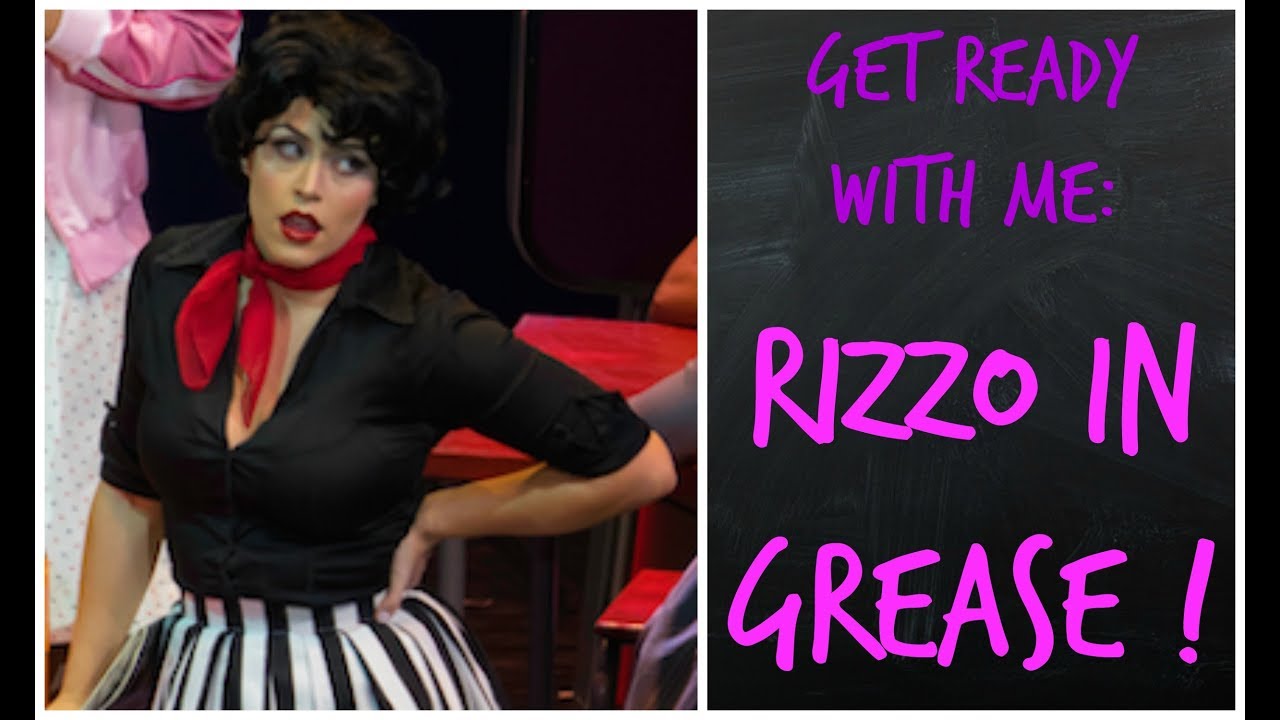 GRWM: Grease Rizzo Tranformation! 50s Makeup