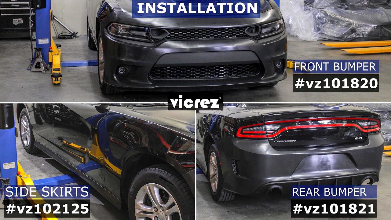 Dodge Charger Full Conversion from SXT ➡️ SRT  | Installation  😱