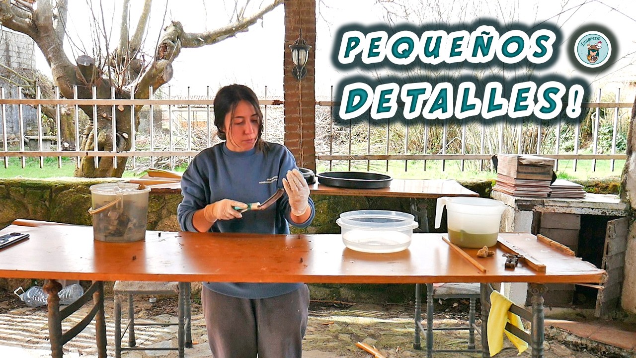 Recuperamos PEQUEÑOS DETALLES para la REFORMA tras años de ABANDONO! 🏡