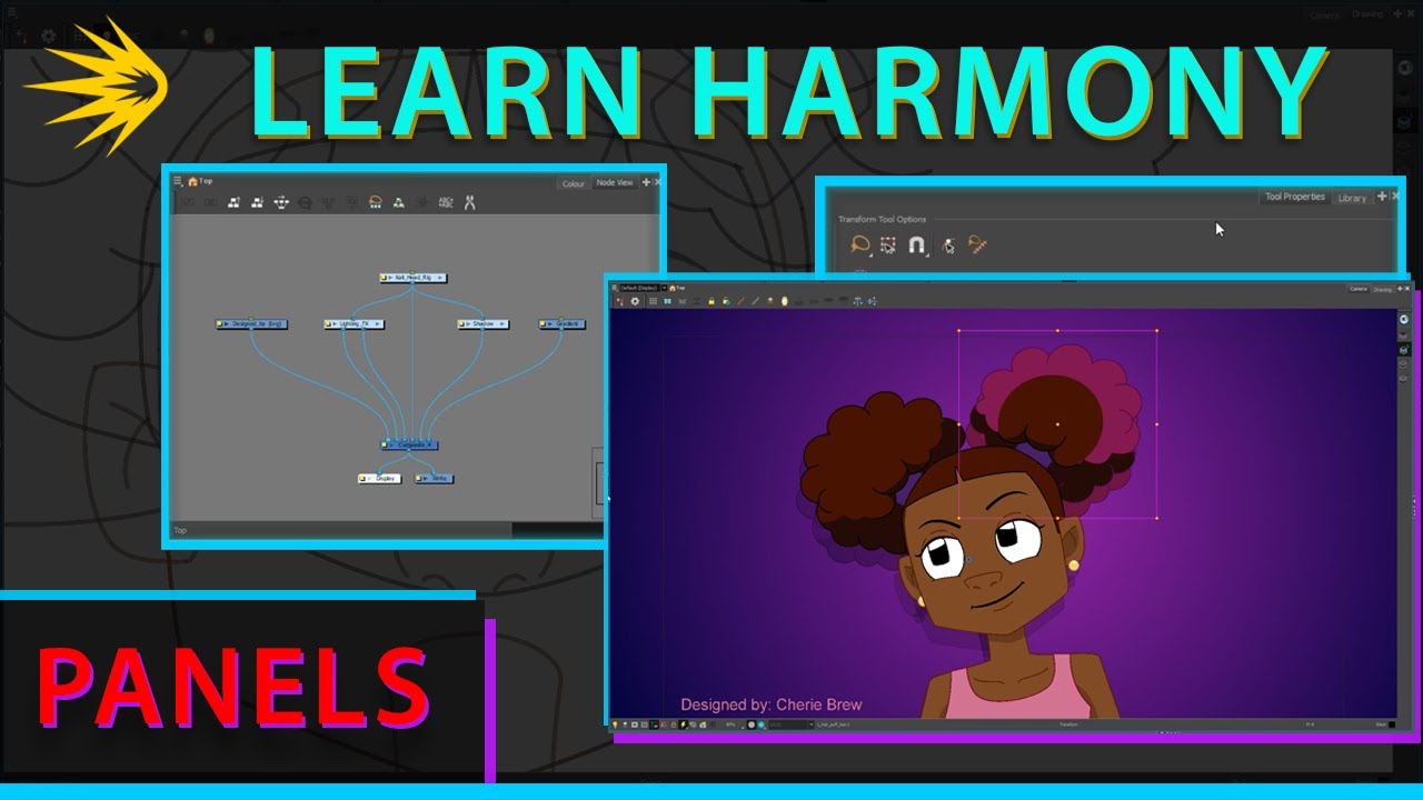 Intro to Toon Boom Harmony - 02 Panels