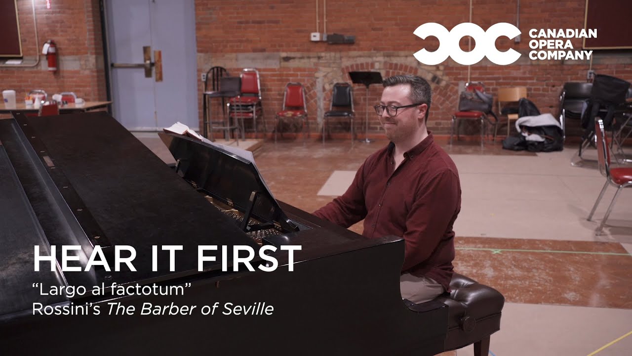 Hear it First: Figaro's Aria | Vito Priante & Michael Shannon