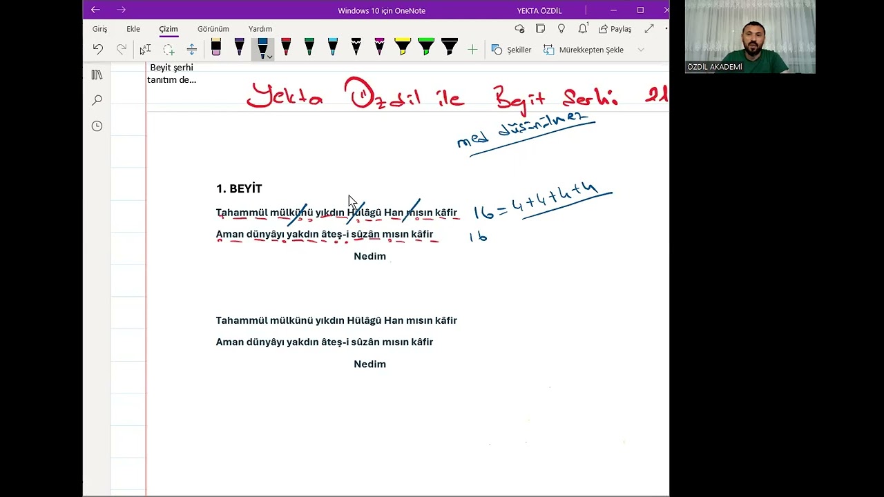 001 2025 Edebiyat ÖABT  Eski Türk Edebiyatı  Tanıtım Dersi Yekta ÖZDİL