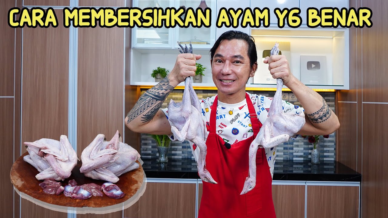 CARA MEMBERSIHKAN AYAM YANG BENAR