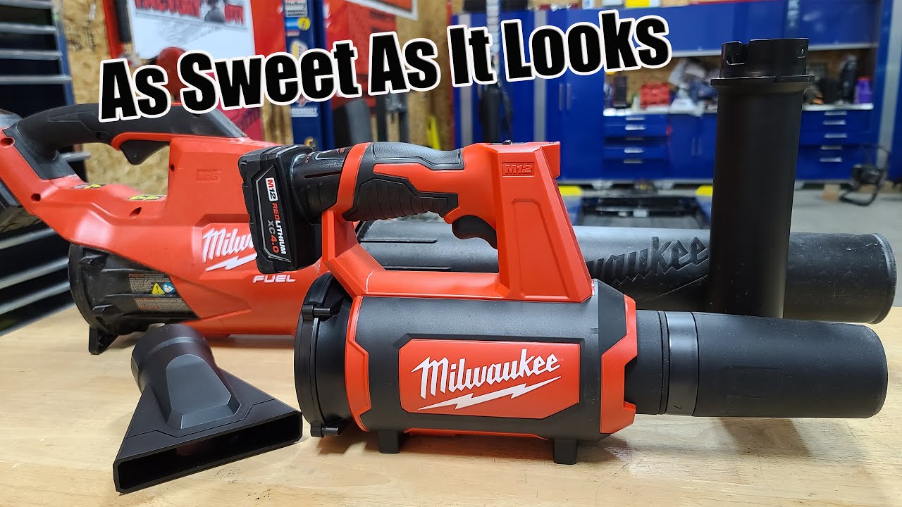 Обзор компактного точечного воздуходува Milwaukee M12 | Модель 0852-20