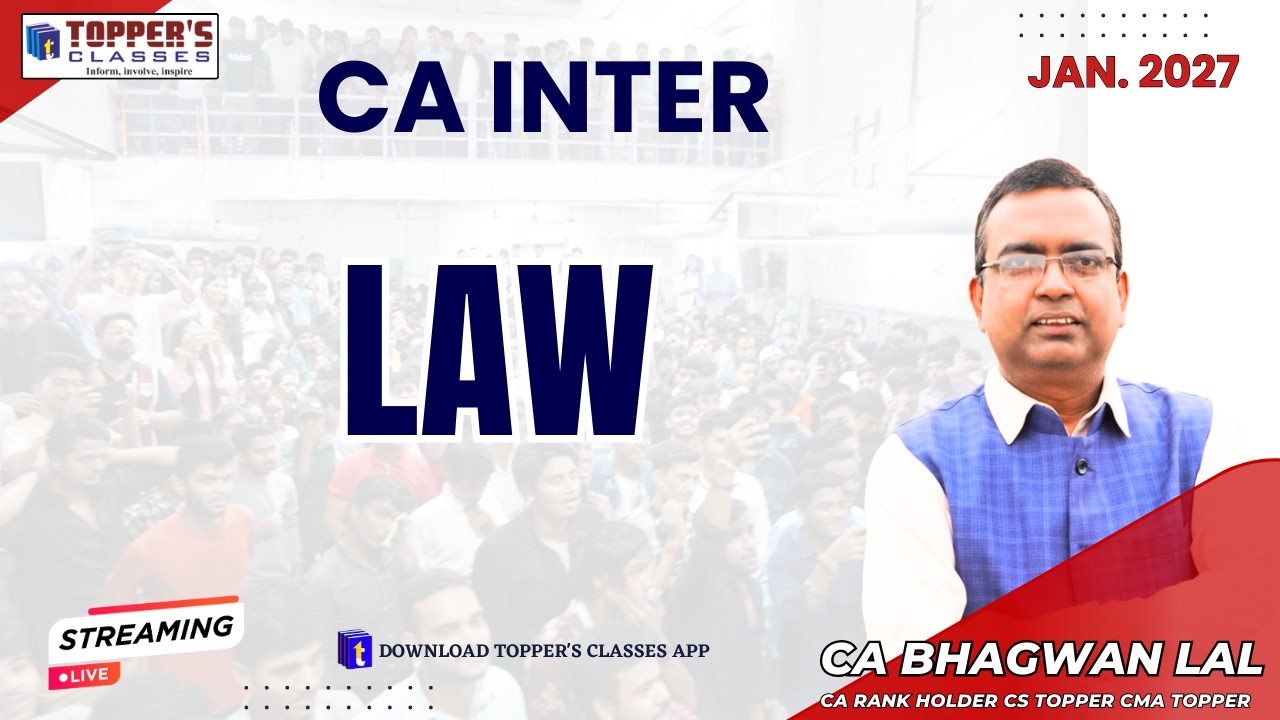 CA INTER LAW /  JAN.27 /16-03-2026