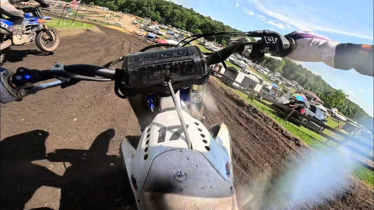 Some crazy last lap battles at Tomahawk mx for the masters series race!! Saturday 06/21/2025