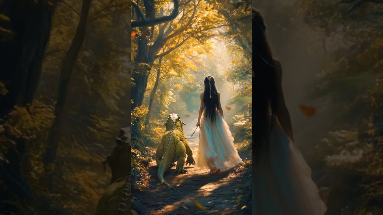 The Lady and the Dragon  #fable #animation #fairytale #dragon #medival